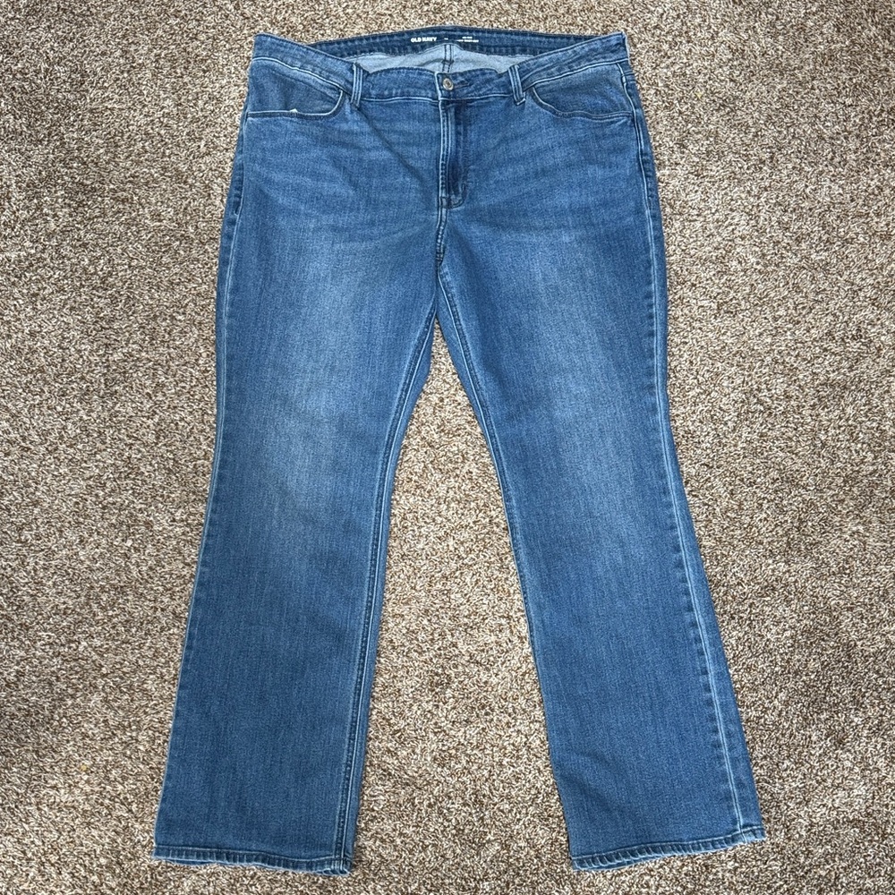 Old Navy Women's Bootcut Blue Jeans